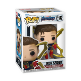 Iron Spider Unmasked #1142 Avengers Endgame Funko Pop in display box