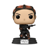Fennec Shand #481 Star Wars Funko Pop figure shown out of the box with detailed armor and weapon