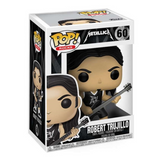 Robert Trujillo #60 Metallica Funko Pop Rocks figure in box