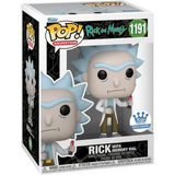 Rick with Memory Vial #1191 Rick and Morty Funko Pop Funko Exclusive in box only