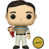 Andy Stitzer Holding Steve Austin #1064 The 40-Year-Old Virgin Funko Pop! Chase vinyl figure out of box front view