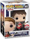 Marty McFly #602 Back to the Future Funko Pop with Guitar in 2018 Canadian Convention exclusive packaging