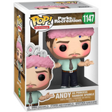 Andy as Princess Rainbow Sparkle #1147 Parks & Recreation Funko Pop figure in original box