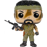 MSGT Frank Woods #69 Funko Pop holding rifle out of box