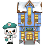 Frosty Franklin with Post Office #03 Peppermint Lane Funko Pop out of box
