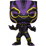 Black Panther #891 Marvel Funko Pop Black Light Target Exclusive out of box