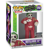 Beetlejuice Shrunken Head #1761 Funko Pop Movies EE Exclusive in display box