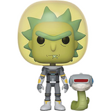 Space Suit Rick with Snake #689 Rick & Morty Funko Pop! out of box