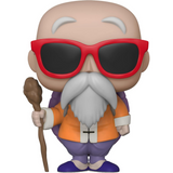 Master Roshi 382 Dragon Ball Z Funko Pop out of box with sunglasses and staff