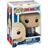 Agent 13 #131 Captain America Civil War Funko Pop in display box
