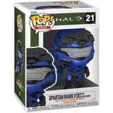 Spartan Mark V B #21 Halo Funko Pop with Energy Sword in display box