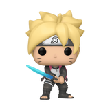 Boruto with Chakra Blade #1383 Boruto Funko Pop! GITD AAA Exclusive Chase out of box