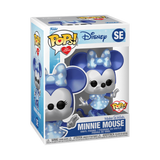Minnie Mouse #SE Funko Pop Make-A-Wish metallic figure in display box