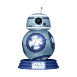 BB-8 SE Star Wars Funko Pop With Purpose blue chrome out of box