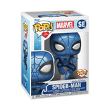 Spider-Man #SE Make-A-Wish Metallic Funko Pop! in display box