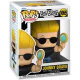 Johnny Bravo #1069 Cartoon Network Funko Pop Animation figure in box holding comb and mirror