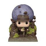 Indiana Jones Boulder Escape #1360 Indiana Jones Funko Pop Moment out of box with rolling boulder scene