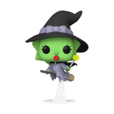 Witch Maggie #1265 The Simpsons Treehouse of Horror Funko Pop TV vinyl figure out of box flying on broomstick