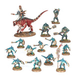 Painted example of Seraphon miniatures from Spearhead 70-19 (supplied unpainted)