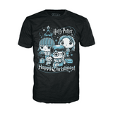 Harry Potter Holiday Happy Christmas Funko Pop! Tee out of box