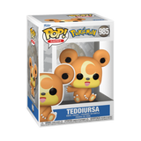 Teddiursa #985 Pokemon Funko Pop! Games in display box