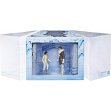 Han Solo and Princess Leia Organa Hoth Star Wars 6 inch Black Series two pack sealed in box with sleeve opened