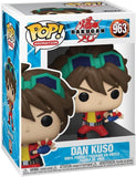Dan Kuso #963 Funko Pop from Bakugan — in retail window box