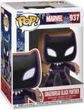 Gingerbread Black Panther #937 Funko Pop! Marvel — figure in retail display box, Holiday series