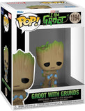 Groot with Grunds #1194 Funko Pop I Am Groot collectible in box