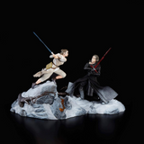 Rey and Kylo Ren Star Wars 6 inch Black Series SDCC 2018 out of box