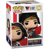 Wonder Woman #392 Funko Pop Wonder Woman 80th Red Son figure in box