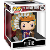 Evil Queen on Throne #1088 Disney Villains 6 inch Funko Pop in box
