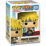 Minato Namikaze #935 Naruto Shippuden Funko Pop Glow in the Dark Chase AAA Anime Exclusive figure in box