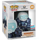 Reinhardt #400 Overwatch 6 in Funko Pop GITD 2018 Fall Convention Exclusive figure in original box
