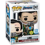 Loki #747 Avengers Endgame GITD Funko Pop in display box