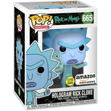 Hologram Rick Clone #665 Rick and Morty Funko Pop! in display box