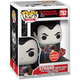 Strahd w/ D20 #782 Dungeons and Dragons Funko Pop! in display box