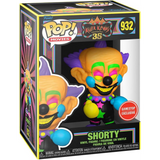 Shorty #932 Killer Klowns Blacklight Funko Pop in display box