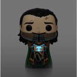 Loki #747 Avengers Endgame GITD Funko Pop figure out of box with glow