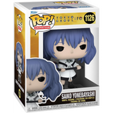 Saiko Yonebayashi #1126 Tokyo Ghoul re Funko Pop figure holding quinque weapon in box