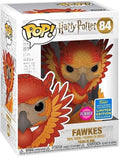 Fawkes #84 Harry Potter Funko Pop [Flocked 2019 Summer Convention Exclusive] in box