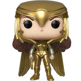 Wonder Woman Golden Armor #323 Funko Pop out of box