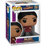 Najma #1081 Funko Pop in box Ms. Marvel figure