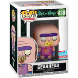 Gearhead #438 Rick and Morty Funko Pop in display box