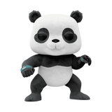 Panda #1374 Jujutsu Kaisen Funko Pop Flocked Entertainment Earth Exclusive figure out of box