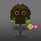 Kuriboh #1455 Yu-Gi-Oh! Funko Pop! Glow in the Dark Flocked AAA Anime Exclusive out of box with glow
