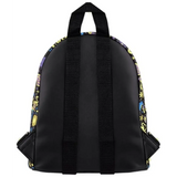 Jimi Hendrix Love and Flowers Funko mini backpack all over print back view