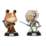Jar Jar Binks vs General Grievous Star Wars Funko Pop! out of box