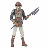 Lando Calrissian Skiff Guard Black Series figure out of box