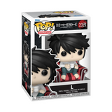 L #2381 Death Note seated Funko Pop! in box